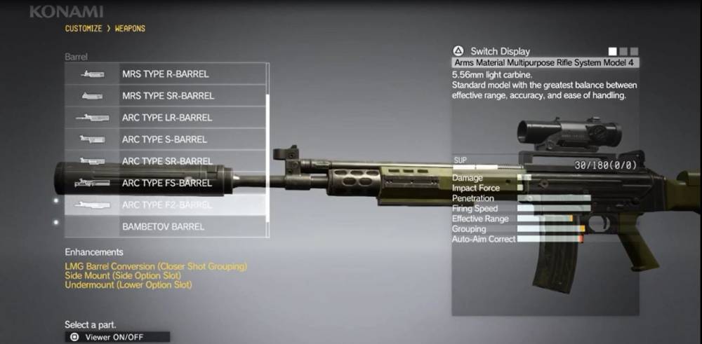 The Most Robust Weapons Customization I'Ve Ever Seen In A Video Game.
