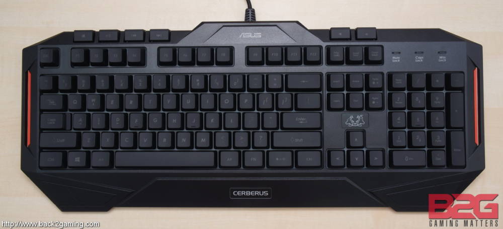 Asus Cerberus Gaming Keyboard Review