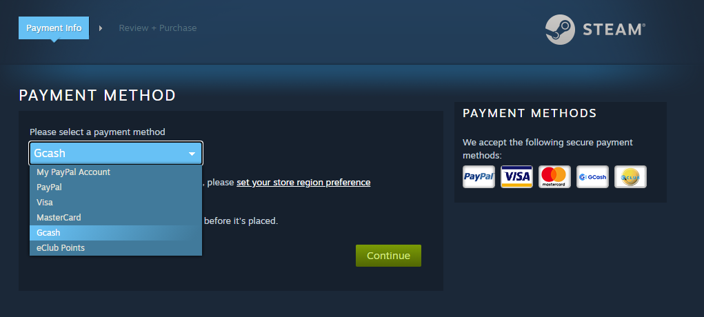 How To Use Gcash To Buy Games On Steam 4 How To Use Gcash To Buy Games On Steam