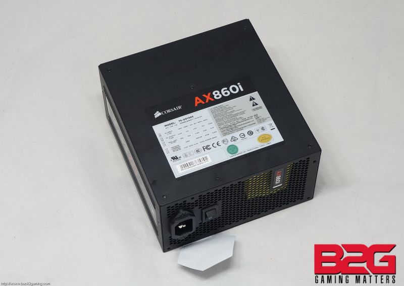 Corsair AX860i 860w Power Supply Review - Back2Gaming