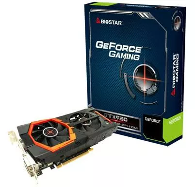 Biostar Geforce Gaming Gtx 950 Announced Stylish Performance For Competitive Gaming