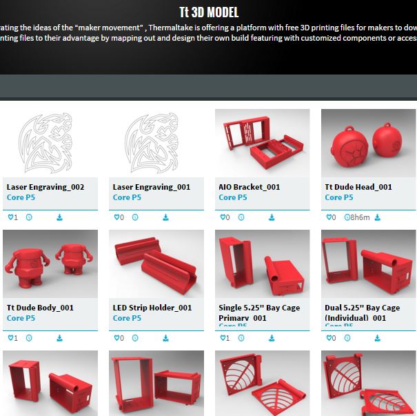 Thermaltake 3Dmakers.thermaltake.com-Tt 3D Model