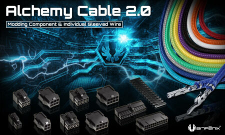 Bitfenix Alchemy 2.0 Sleeving Components &Amp; Modular Cables Announced