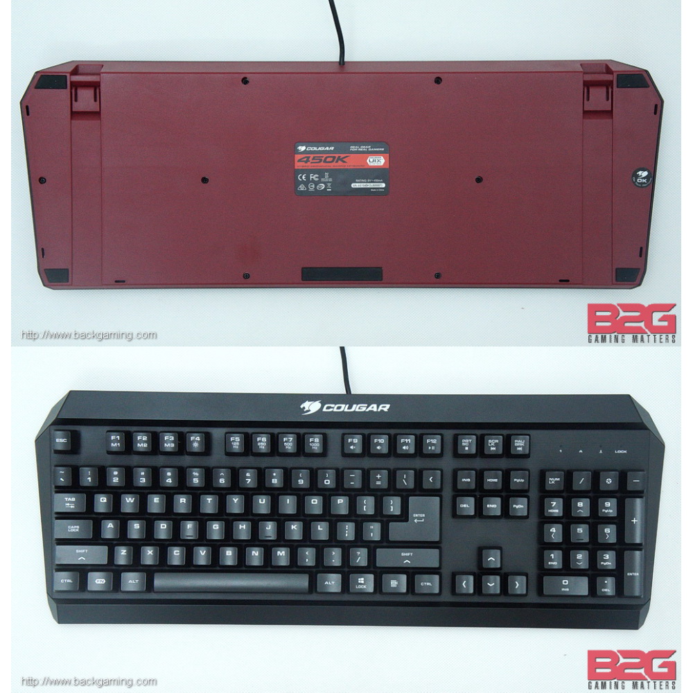 Cougar 450K Gaming Keyboard Review