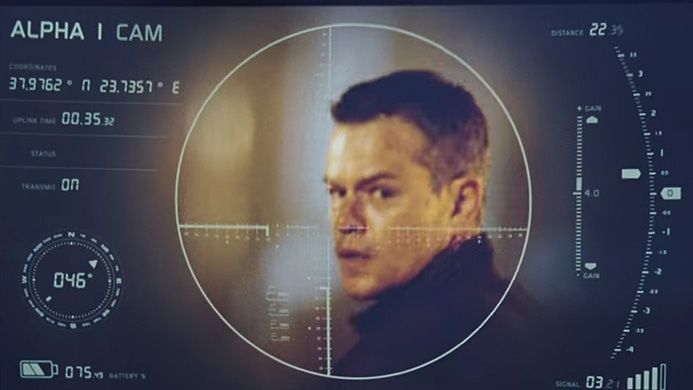 Bourne isn't rusty. Just that technology has gotten really better since he last went against the CIA.