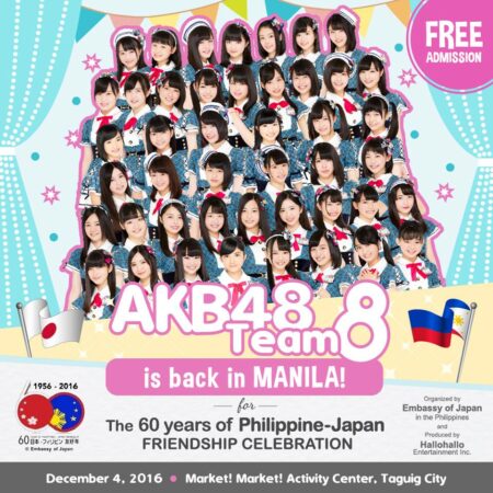Akb48 Team 8 Back In Manila