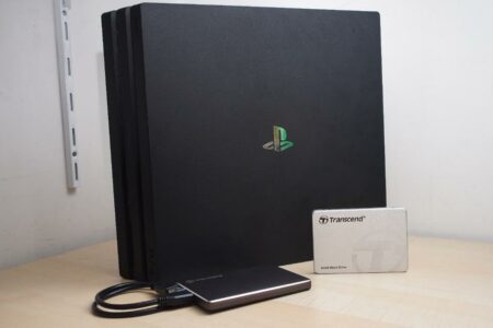 Playstation 4 Storage Upgrade With Transcend Ssd And Portable Hdd