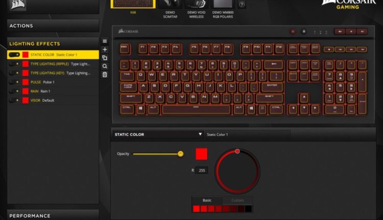 Review: Corsair K68 Mechanical Keyboard -