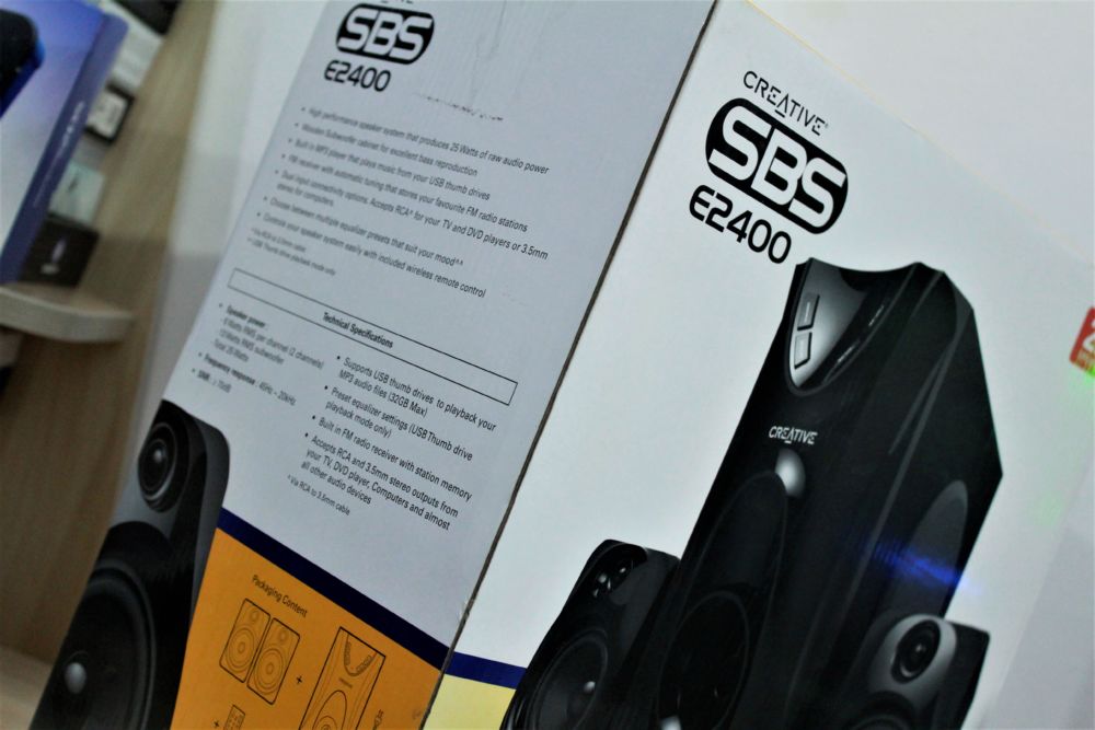 Review - Creative Sbs E2400 2.1 Speakers