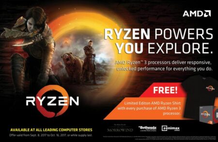 Get Free Limited Edition Amd Ryzen T-Shirt When You Buy Ryzen 3 Processors - Amd Philippines
