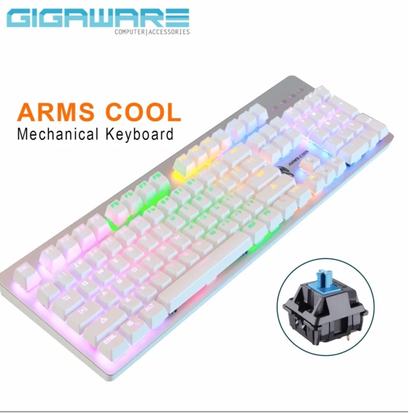 Arms-Cool Mechanical Gaming Keyboard