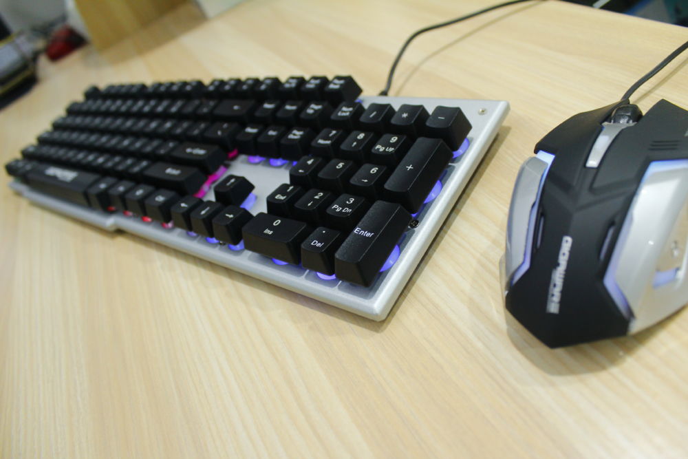 Gigaware Lk006 Metal Backlight Gaming Keyboard And Mouse Combo