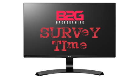 Back2Gaming November 2017 Survey Results: What Is The Resolution Of The Monitor You Use For Gaming?