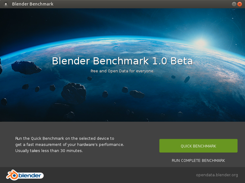 Blender Foundation Announces Blender Benchmark 1.0 Beta