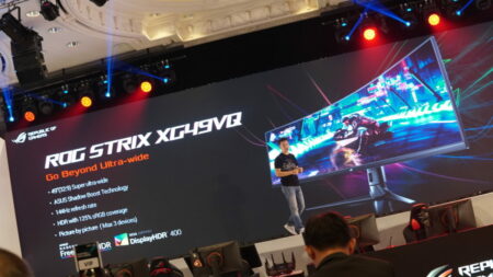 Asus Shows Off New Rog Strix Xg49Vq Super Ultrawide 49&Quot; 32:9 144Hz Hdr Monitor