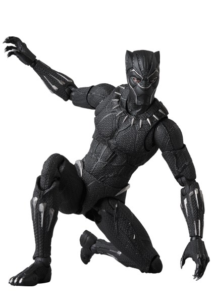 MEDICOM: MAFEX Black Panther Official Promo Pics -