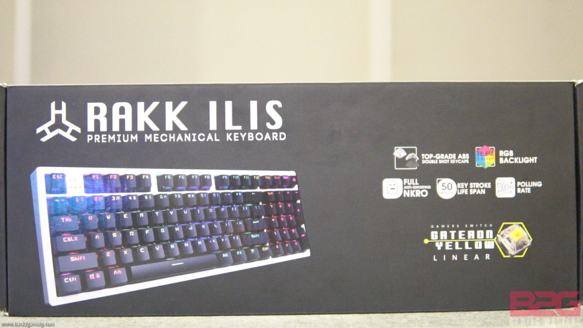 RAKK ILIS Mechanical Keyboard Review - rakk ilis review