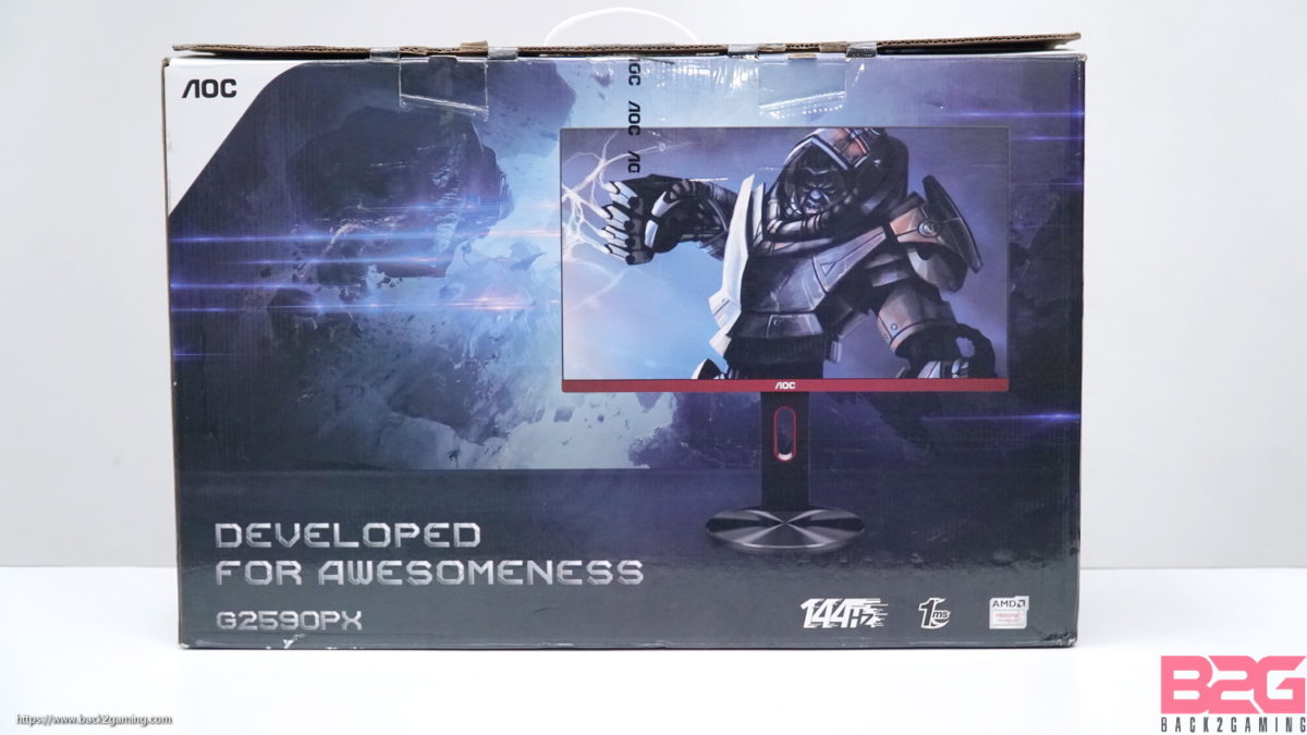 AOC G2590PX 144hz Freesync Monitor Review - Back2Gaming