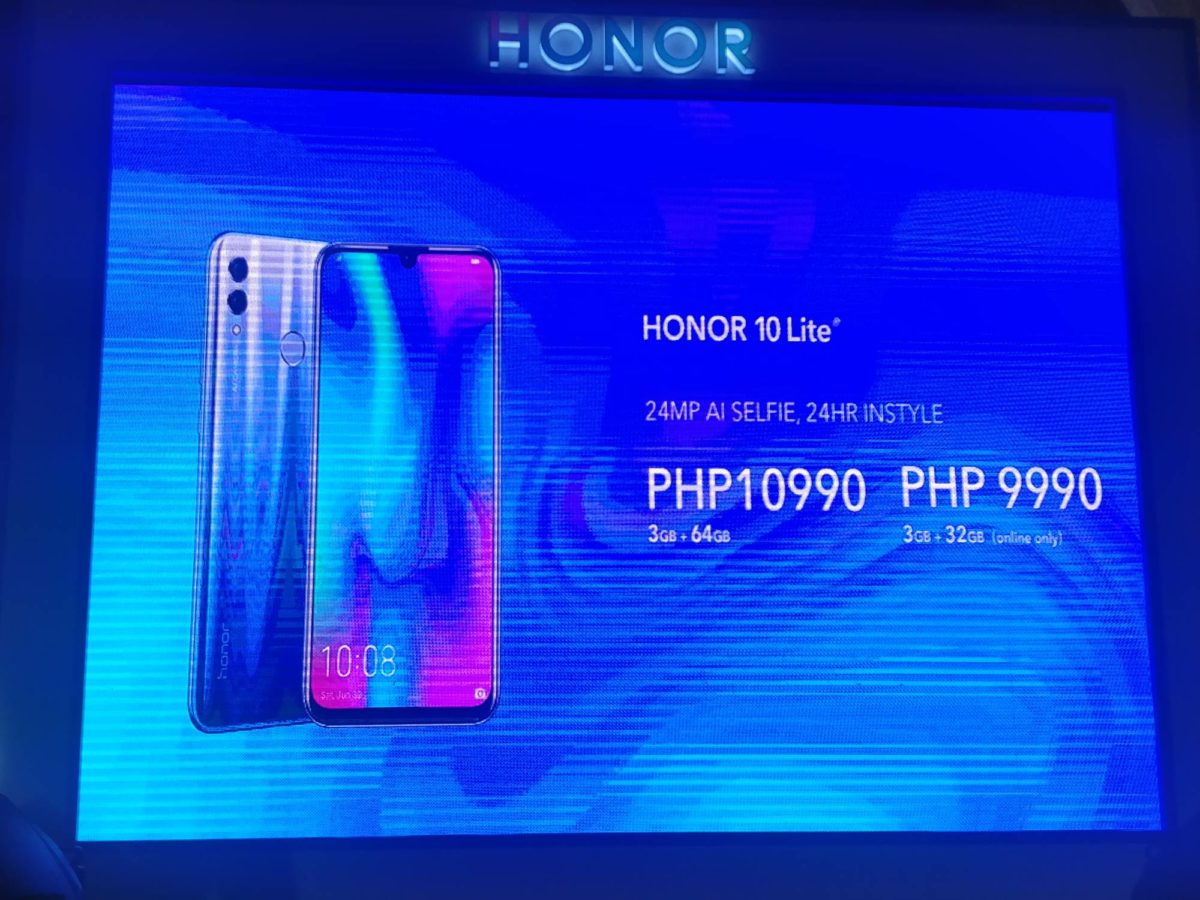 Honor 10 Lite Arrives In The Philippines