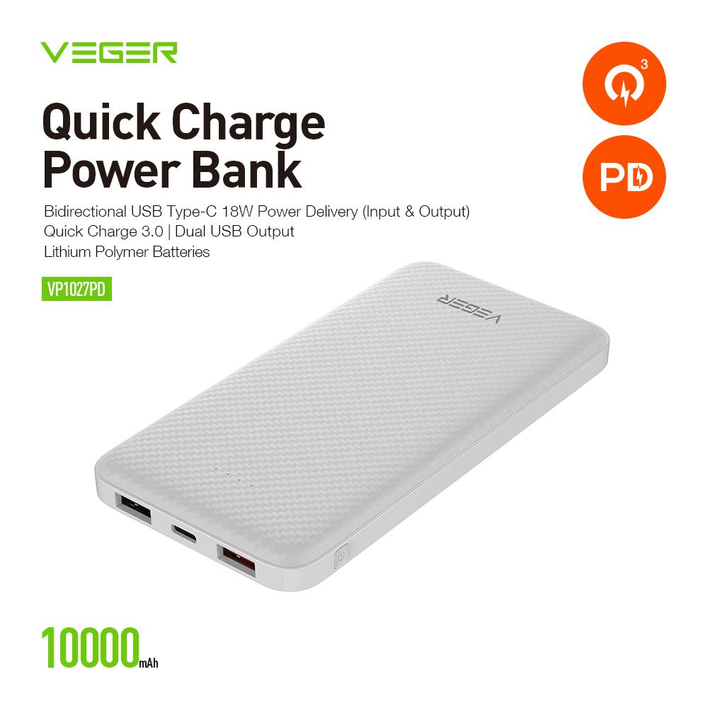 Review - Veger Vp1027Pd 10000Mah Power Bank