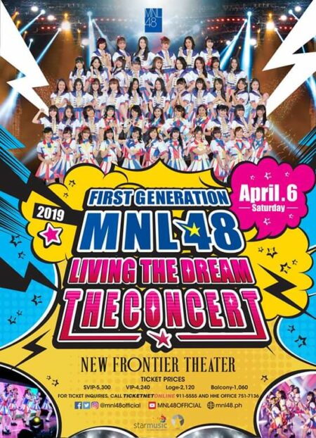 Tickets To Mnl48'S First Concert Now Available