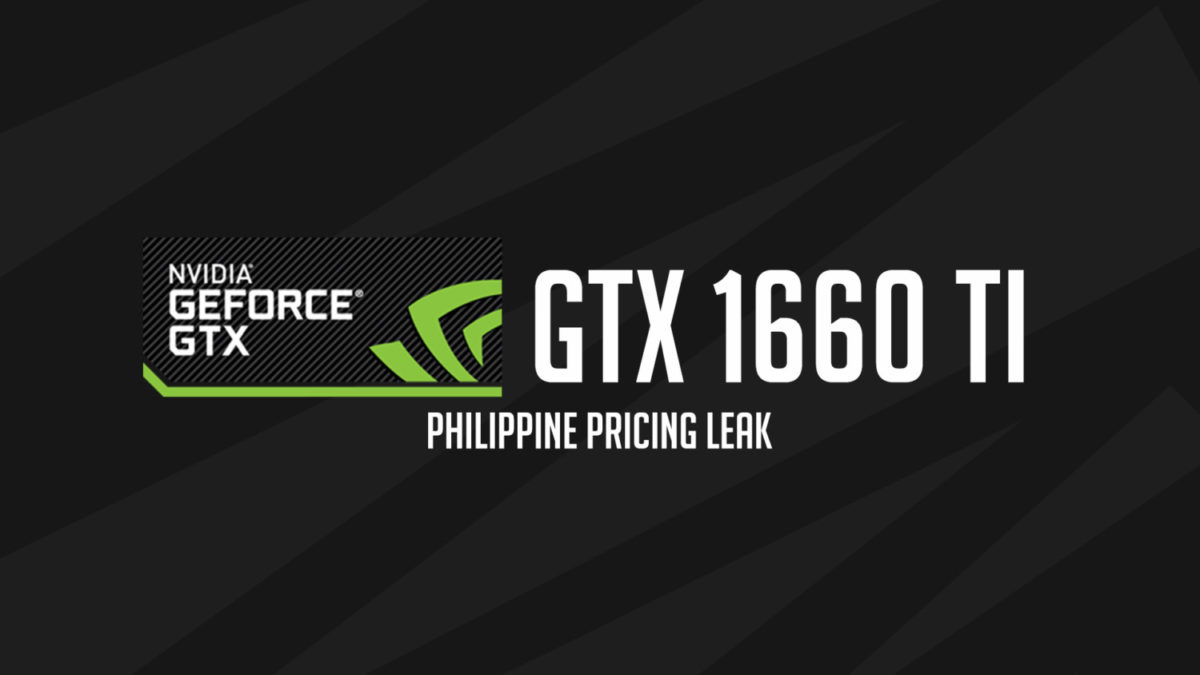 Geforce 1660 ti драйвер