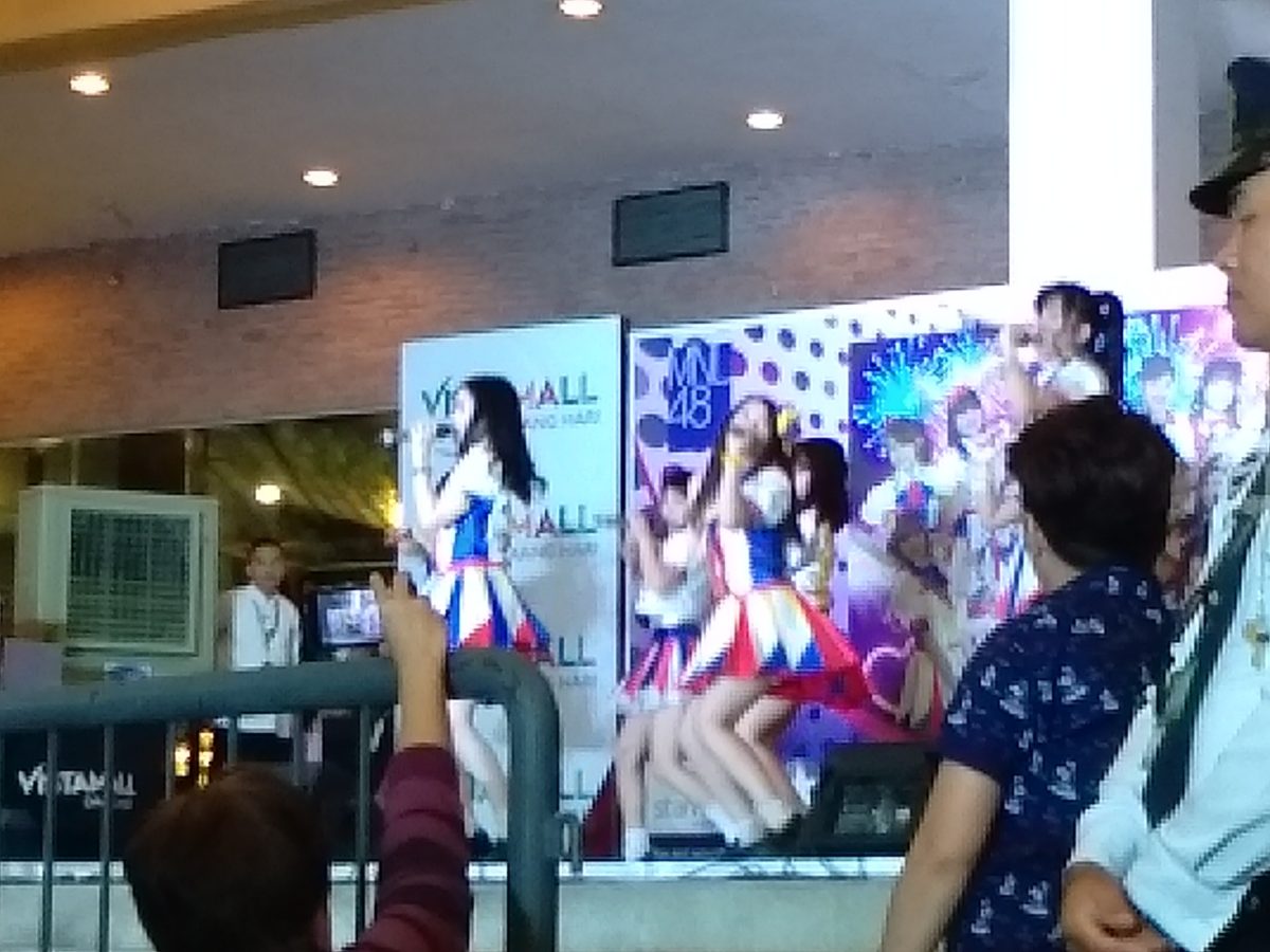 Mnl48 Returns To Vista Mall, Daang Hari