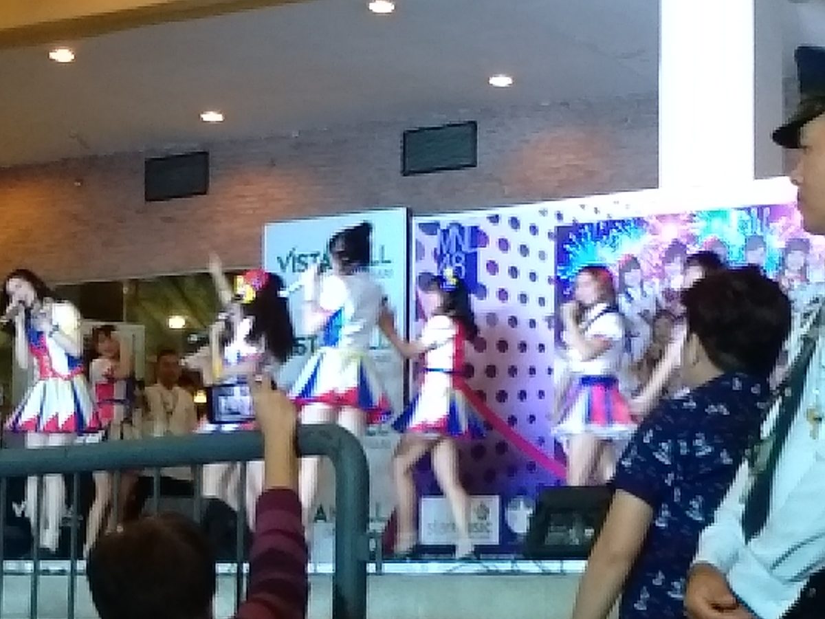 Mnl48 Returns To Vista Mall, Daang Hari