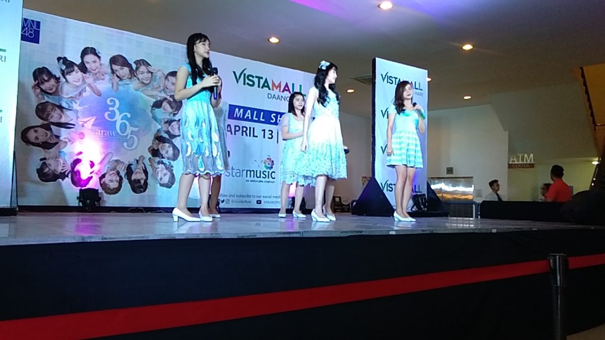 Watch: Mnl48 365 Araw Ng Eroplanong Papel Mall Tour - Vista Mall Daang Hari