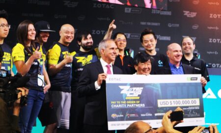 Zotac Cup Tournament With $100,000 Prize Pool Donates To Charity At Computex 2019