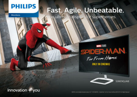 Philips Monitors Partners With Sony Pictures’ Spider-Man: Far From Home