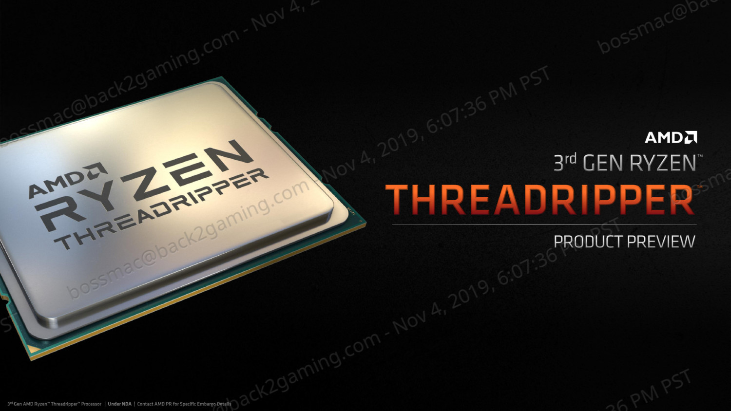 AMD Officially Unveils Ryzen 9 3950X, Athlon 3000G and 3rd-gen Ryzen Threadripper -