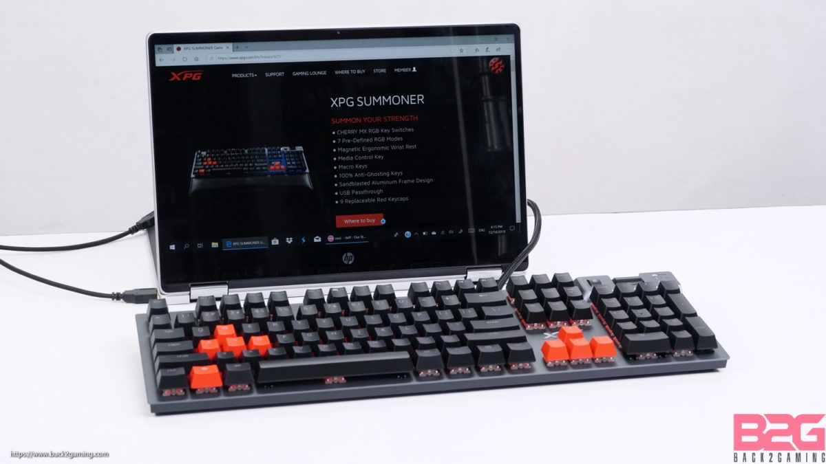 XPG Summoner Mechanical Gaming Keyboard Review - xpg summoner