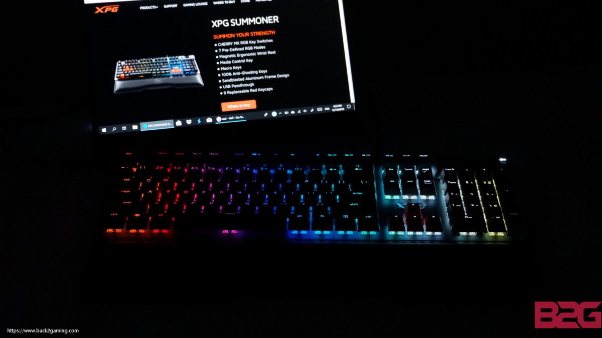XPG Summoner Mechanical Gaming Keyboard Review - xpg summoner