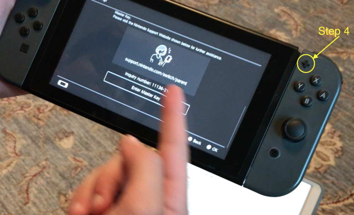 Confirming your Parental Controls PIN, Nintendo Switch Support