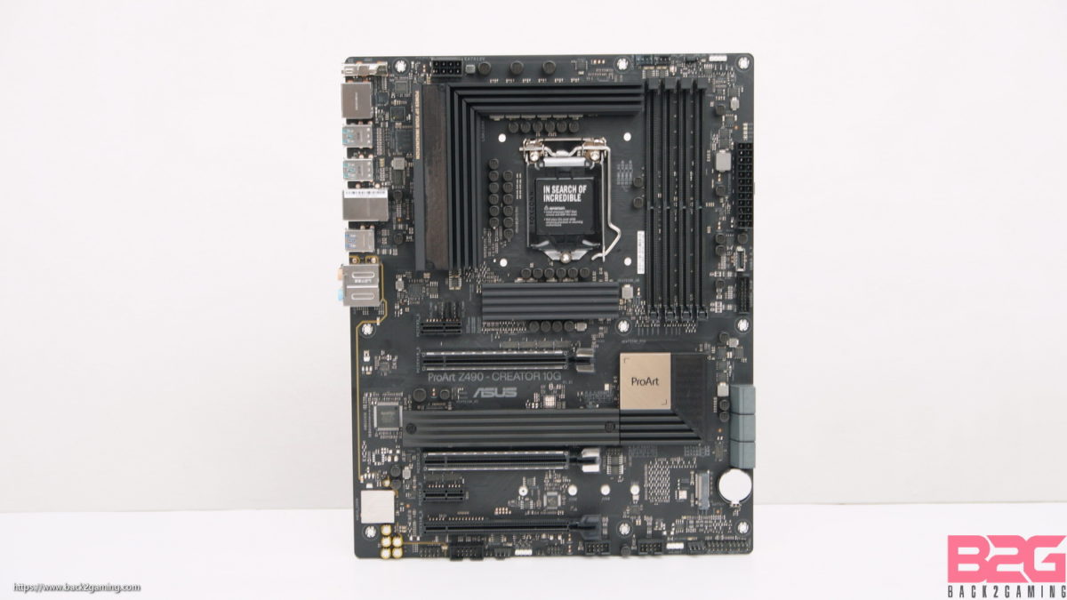 ASUS ProArt Z490 Creator 10G LGA1200 Motherboard Review - ProArt Z490 Creator