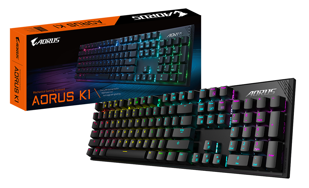 Gigabyte Launches The Aorus K1 Mechanical Gaming Keyboard