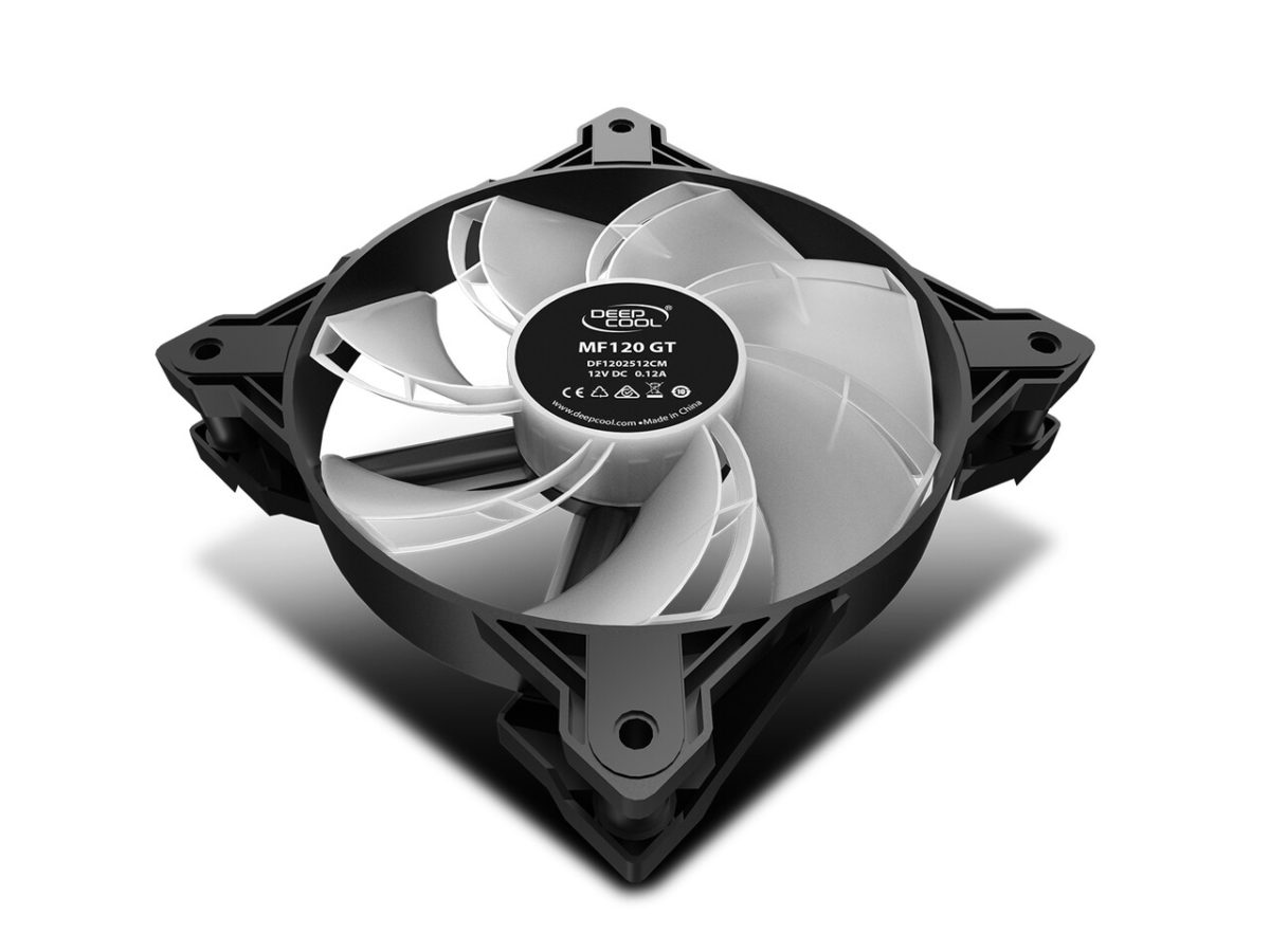 DeepCool Launches New Unique X-Frame MF120 GT A-RGB Fans -