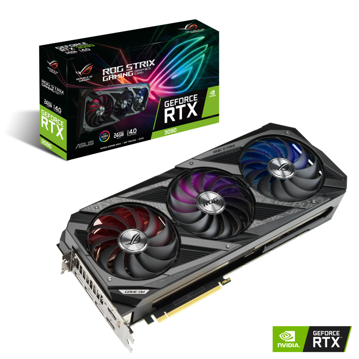 Asus Rog Strix, Tuf Gaming And Dual Nvidia Geforce Rtx 30 Series Gpus Announced