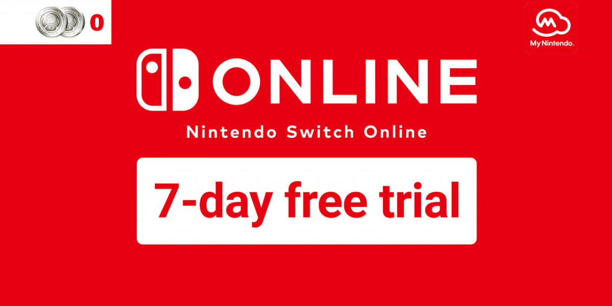 Nintendo Gives 7 Day Free Trial For Nintendo Switch Online