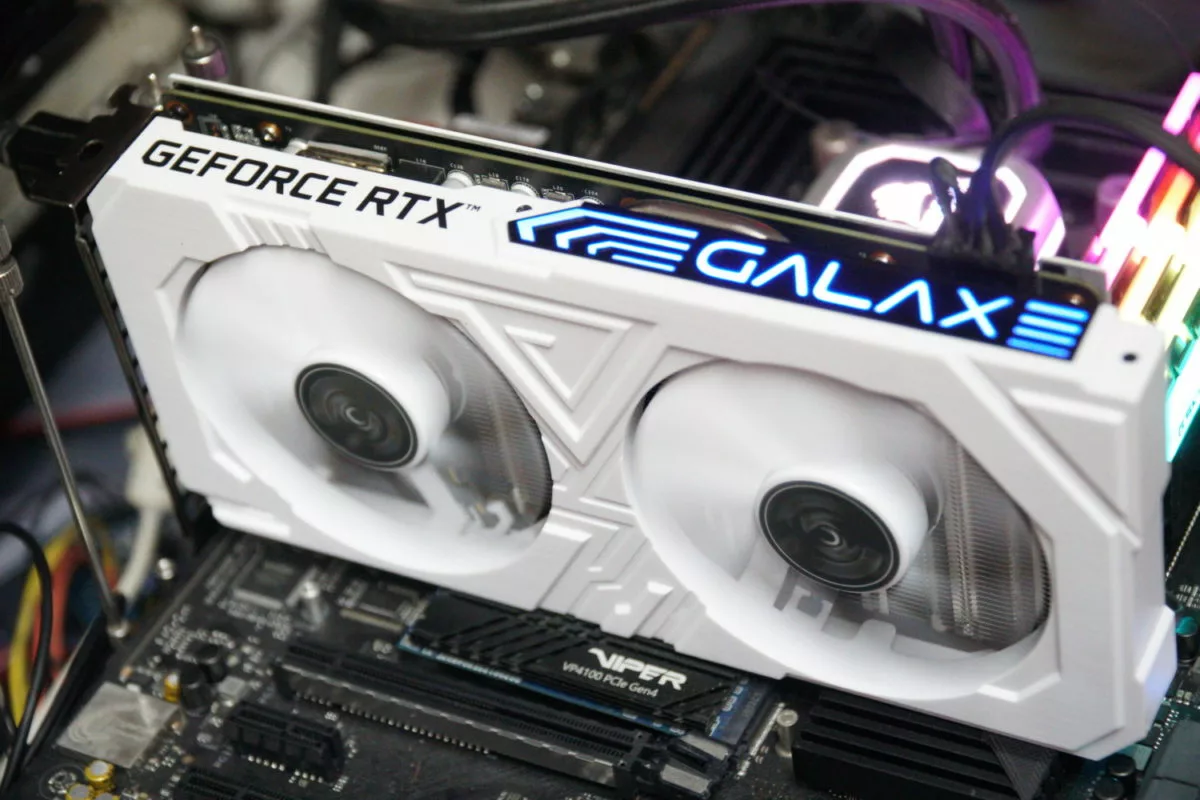 Galax Rtx 2060 Ex White 1-Click Oc Graphics Card Review