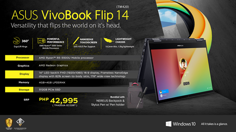 Asus Vivobook Flip 14 Series Arrives In Philippines