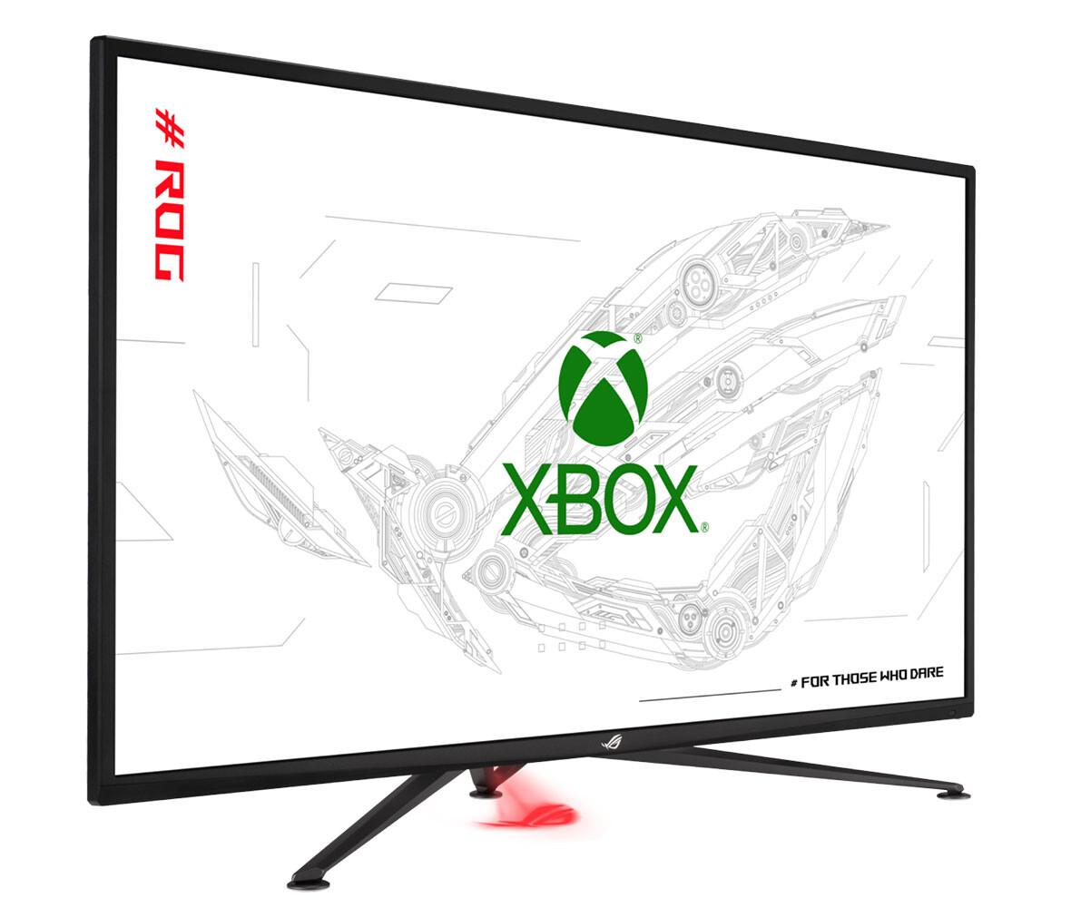 ASUS Announces ROG Strix XG43UQ Xbox Edition Monitor, Arriving October 2021 -