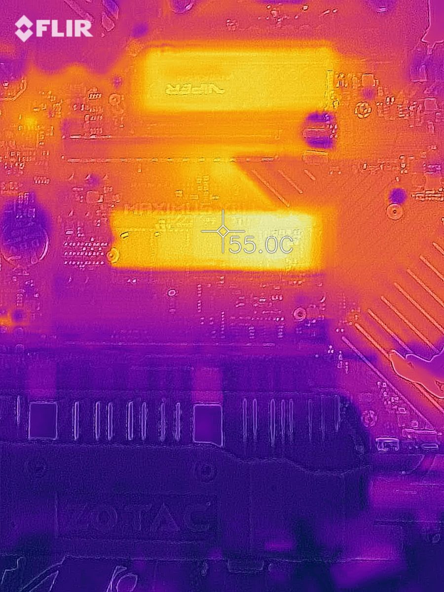 Kingston Nv1 1Tb Review: Good Value And Competitive Ssd 32 Kingston NV1 1TB review - Thermal Image