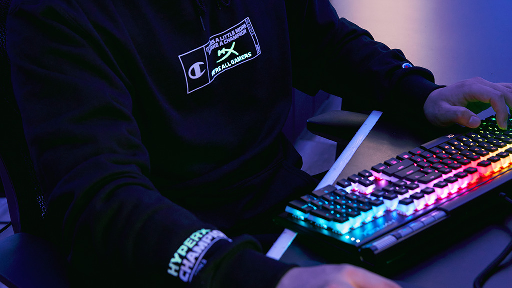HyperX and Champion Athleticwear Announce Glow in the Dark Apparel Collection -