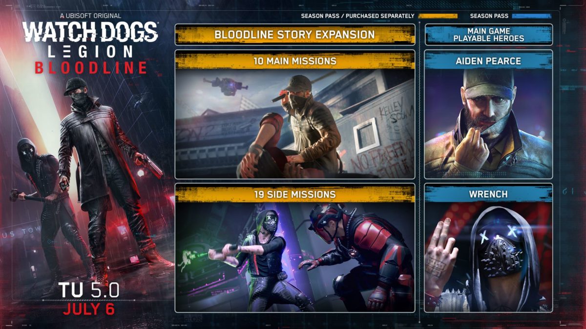 Watch Dogs: Legion – Bloodline Now Available -