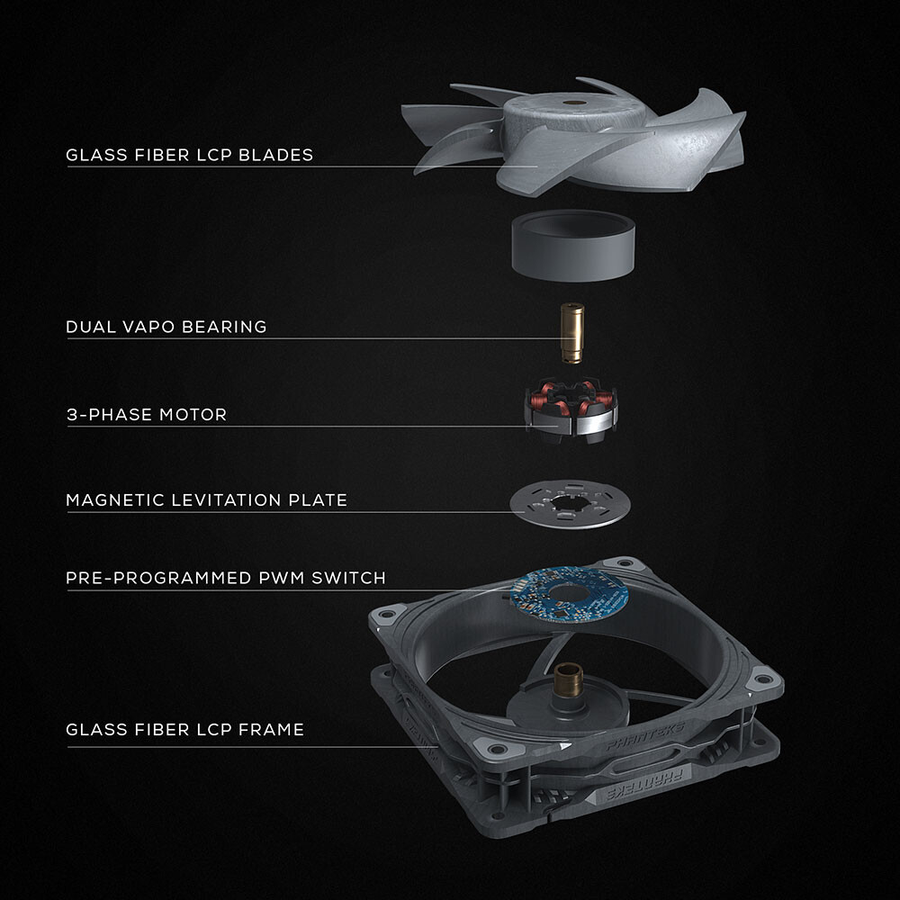 Phanteks Debuts T30 Ultimate Fan and Glacier One 240 T30 AIO Cooler -