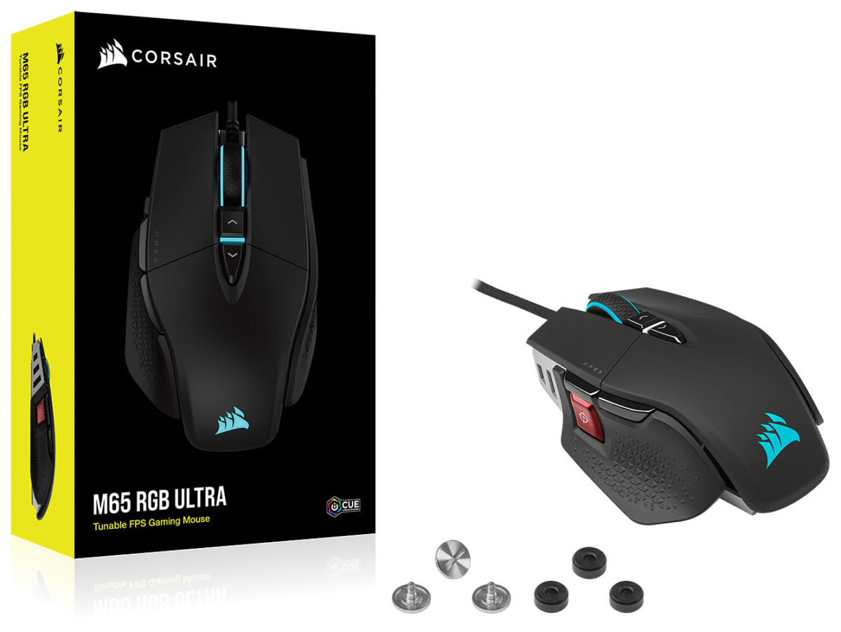 CORSAIR Launches New M65 RGB ULTRA Gaming Mice -