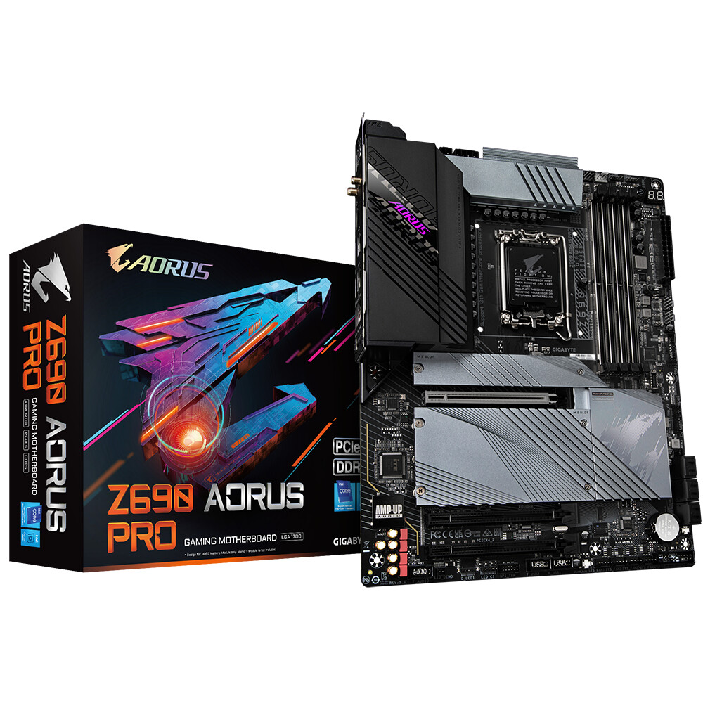 GIGABYTE Releases the Latest Z690 AORUS Motherboards -