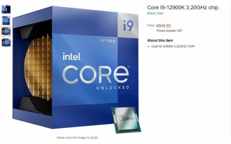 Regional Amazon Stores List Intel Core I9-12900K Pricing + Other Alder Lake Cpus